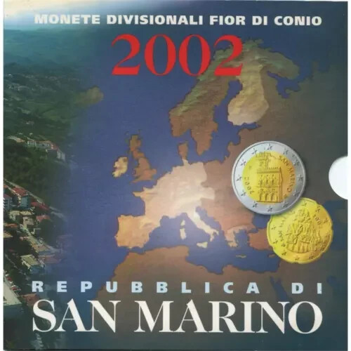 Serie euro san marino 2002 - serie,