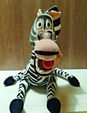 Peluche Marty 30cm MADAGASCAR DreamWorks, NUOVO con etichetta. NEW PLUSH