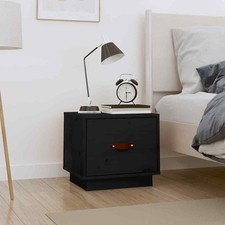 vidaXL Comodino Nero 40x34x35