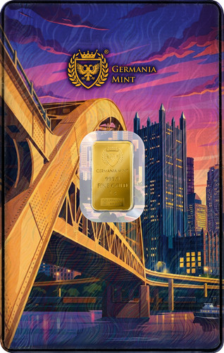 Lingotto oro grammo germania - oro, 1