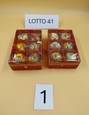 Lotto da 12 palline vintage