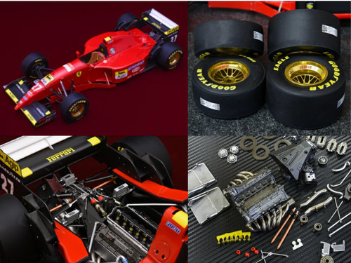 Mfh k852 ferrari - 412t2, 1/12