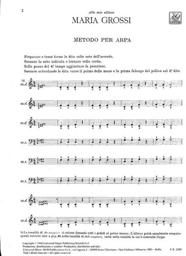 Metodo per arpa textbook - metodo,