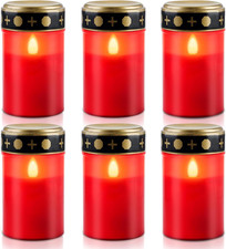 6 Pezzi Lumini Cimitero LED