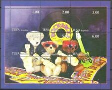 Tuva Rock and Roll Musica Orsacchiotto Giocattoli Giradischi m/s MNH