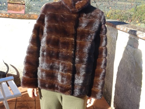 Giacca visone vera - visone.,