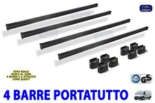 Barre da tetto Portatutto per Fiat Ducato dal 2006> portapacchi barra kit con fx