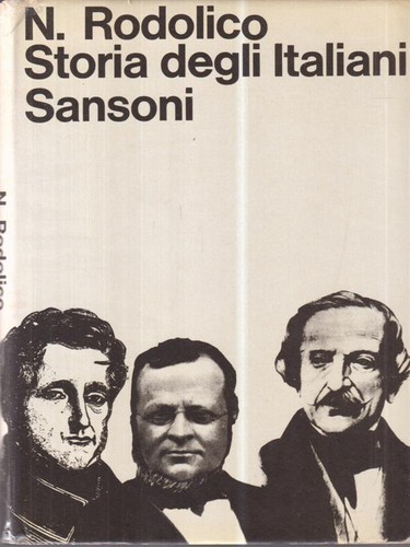 Storia degli italiani rodolico - degli,