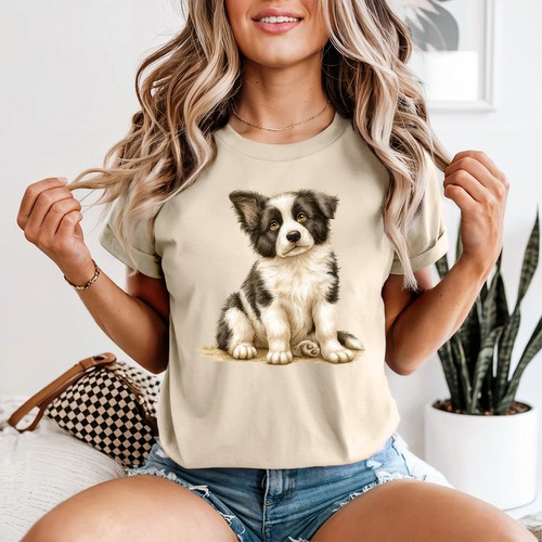 Shirt donna border collie - border,