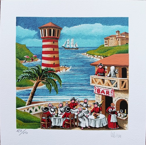 Ulisse serigrafia originale - -,
