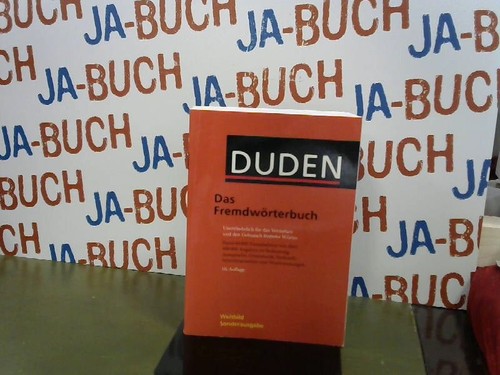 Duden das fremdwörterbuch - duden,