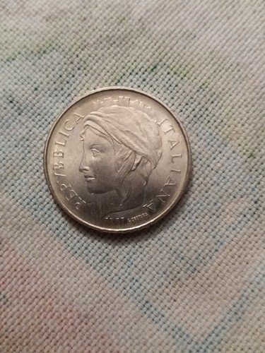 Moneta 100 lire variante - moneta,