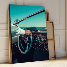 Stampa nautica barca Riva Aquarama Lamborghini quadro iconico italiano