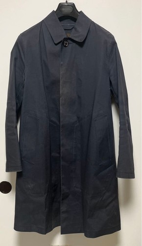 Mackintosh dunkeld coat navy - mackintosh,
