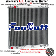 Radiatore 2 file per Nissan