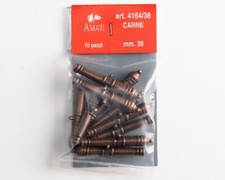 Cannoni 38 mm (10 pz) AM4164-38 - amati modellismo