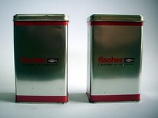 Set Scatole di latta vintage Anniversario 25/50 Fischer