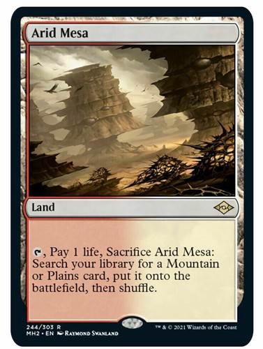 Mtg mesa arida arid - mtg,