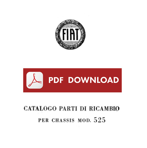 Catalogo ricambi fiat 525 - catalogo,