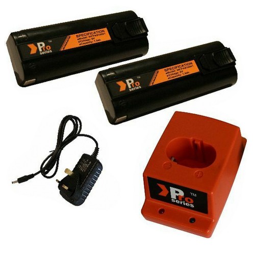 Set batterie caricabatterie - set, e