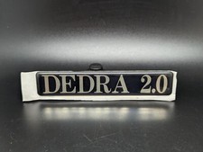 LANCIA DEDRA 2.0 2000 LOGO EMBLEMA FREGIO STEMMA SCRITTA TARGHETTA BADGE NOME