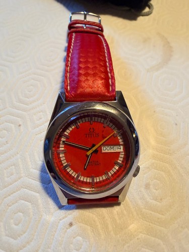 Orologio titus rosso con eta - rosso,