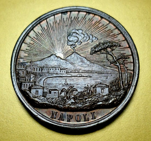 Napoli medaglia per - medaglia,