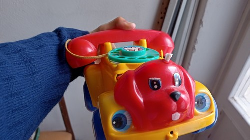 Cane automobile telefono