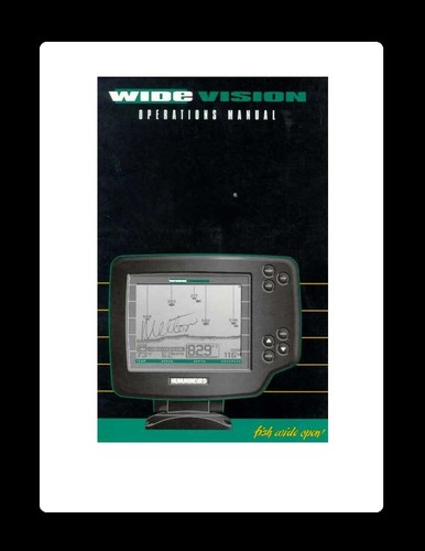 Humminbird wide vision - wide,