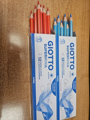 Pastelli giotto supermina - pastelli,