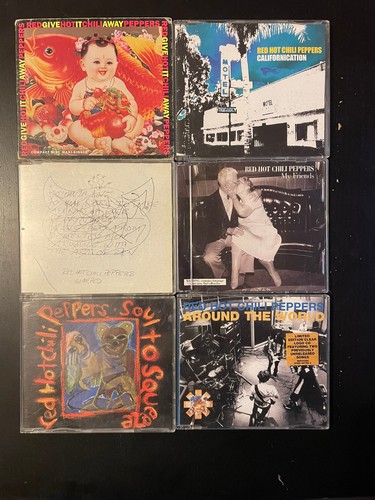 Lot cds single red - hot, chili