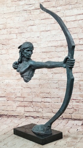 Scultura bronzo del cavaliere - scultura,