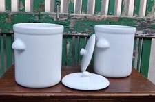 Coppia antichi vasi terracotta