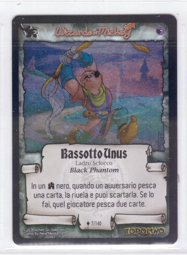 Wizards mickey card game - wizards,