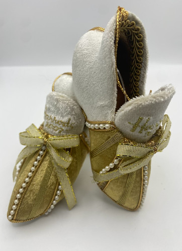 Raro harrods 2007 oro scarpa - oro,