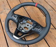 New leather steering wheel - leather, for
