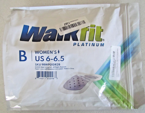 Walkfit platinum solette - platinum,