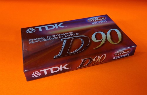 Tdk d90 nastro vuoto - d90, tipo