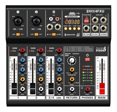 Italian stage proel mixer - italian,