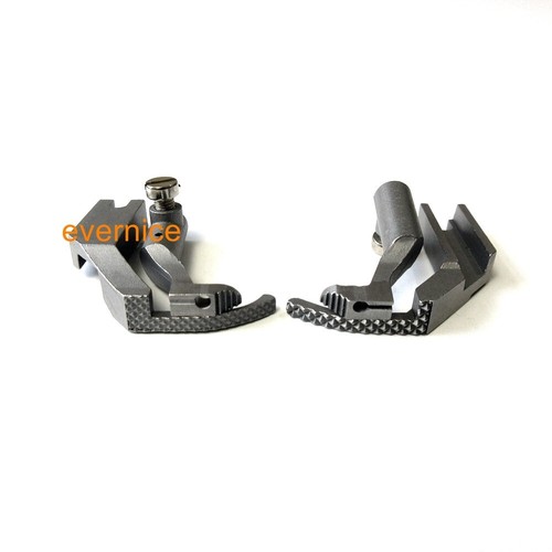 Piedino zigrinato zip - , destro