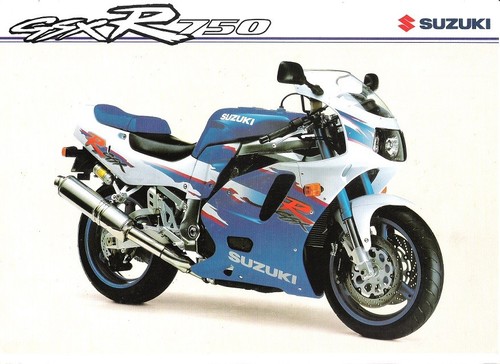 Suzuki gsxr750 brochure - gsxr750,