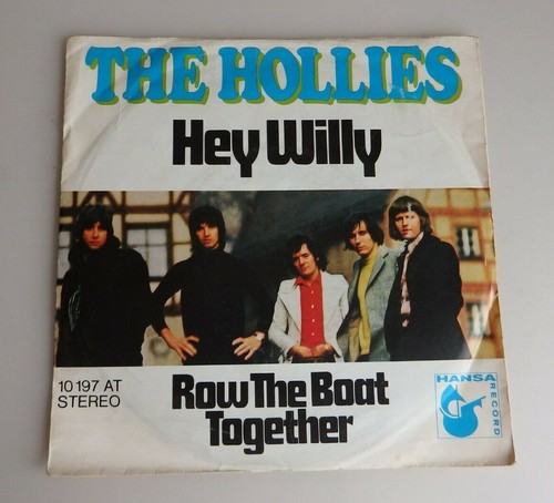 Single the hollies hey willy - the,