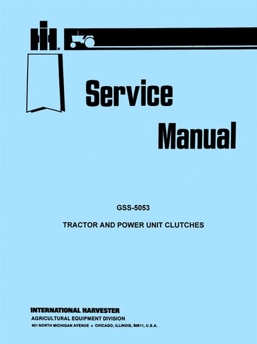 Manuale servizio frizione