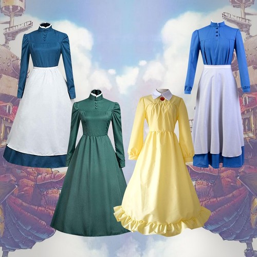 Costume cosplay vestito blu