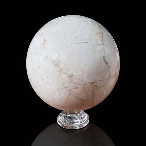 Sfera marmo botticino con - marmo,