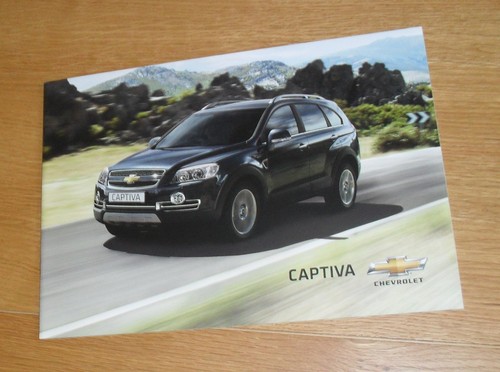 Brochure chevrolet captiva - brochure,