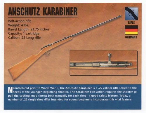 Anschutz moschettone fucile - anschutz,