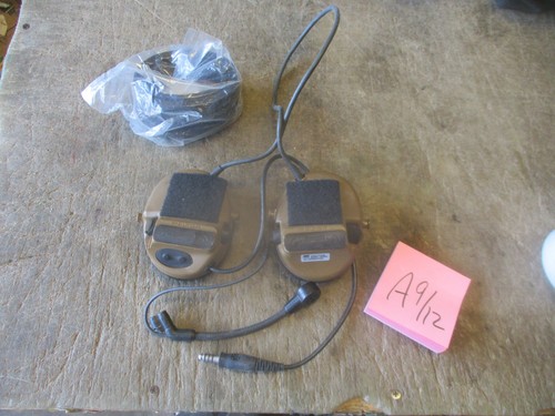 Used peltor type 88078 headset - type,