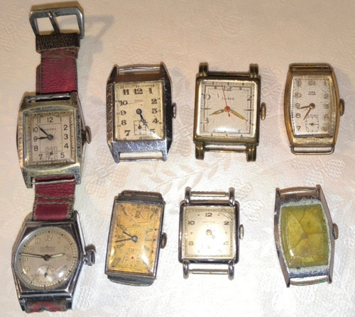 Lotto pezzi orologi - lotto, 8