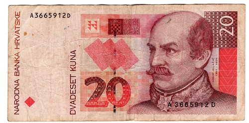 Banconota kuna croazia - banconota,
